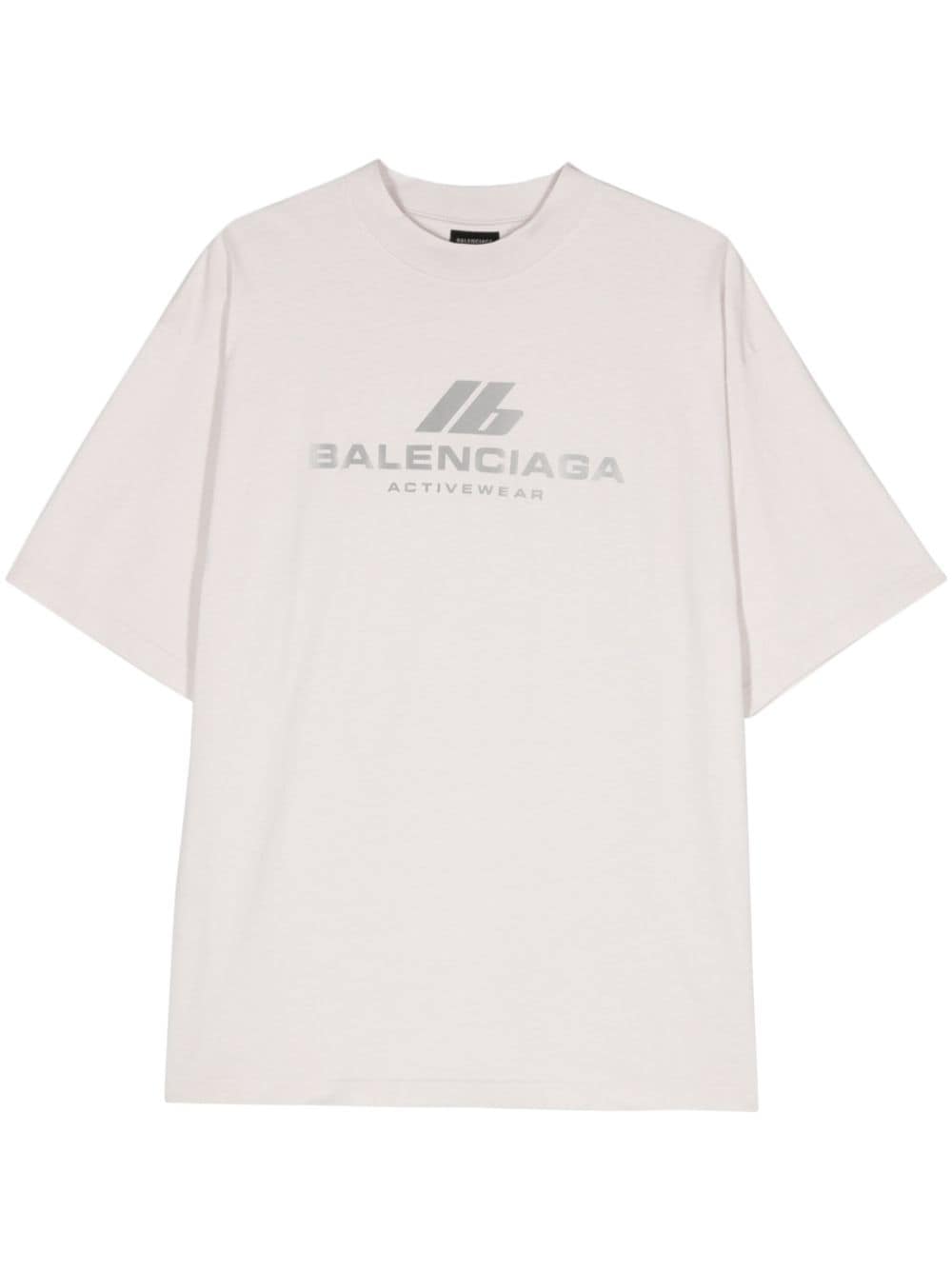 Balenciaga T-Shirts And Polos Light Grey Cotton