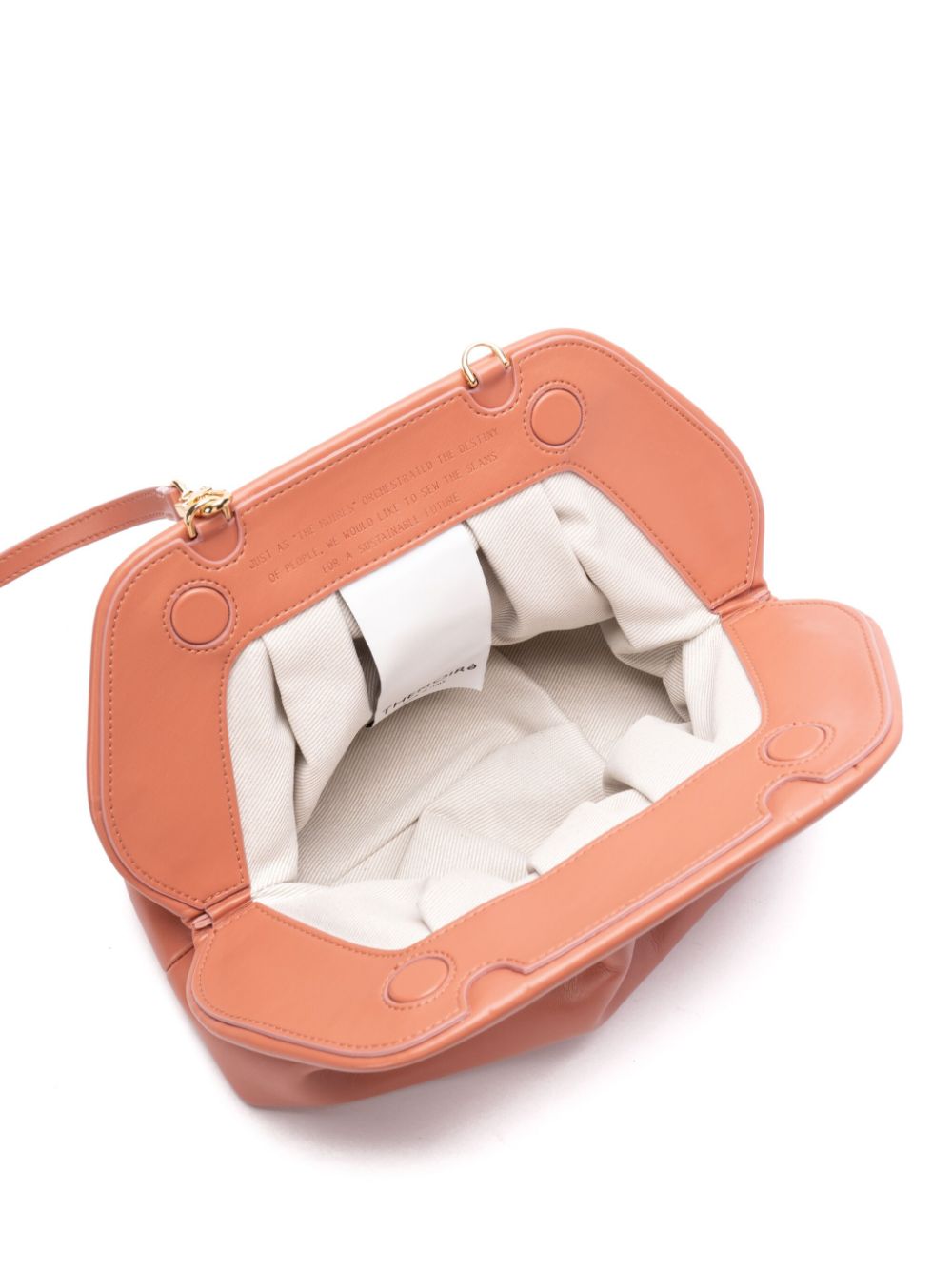Themoire Bags Leather Brown Outer: Polyurethane