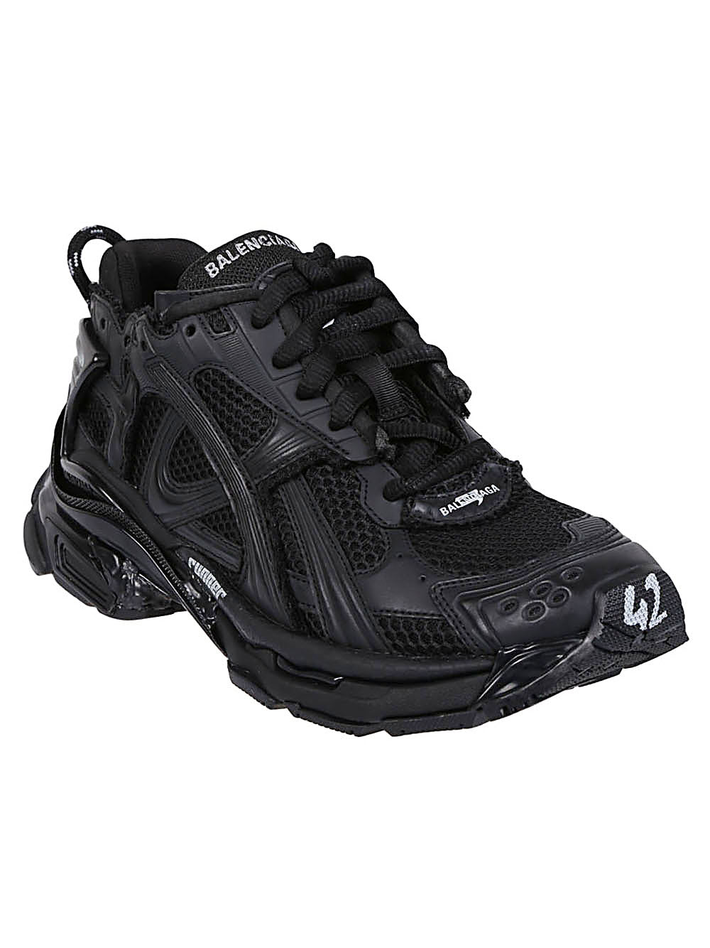 Balenciaga Sneakers Black Outer: Rubber