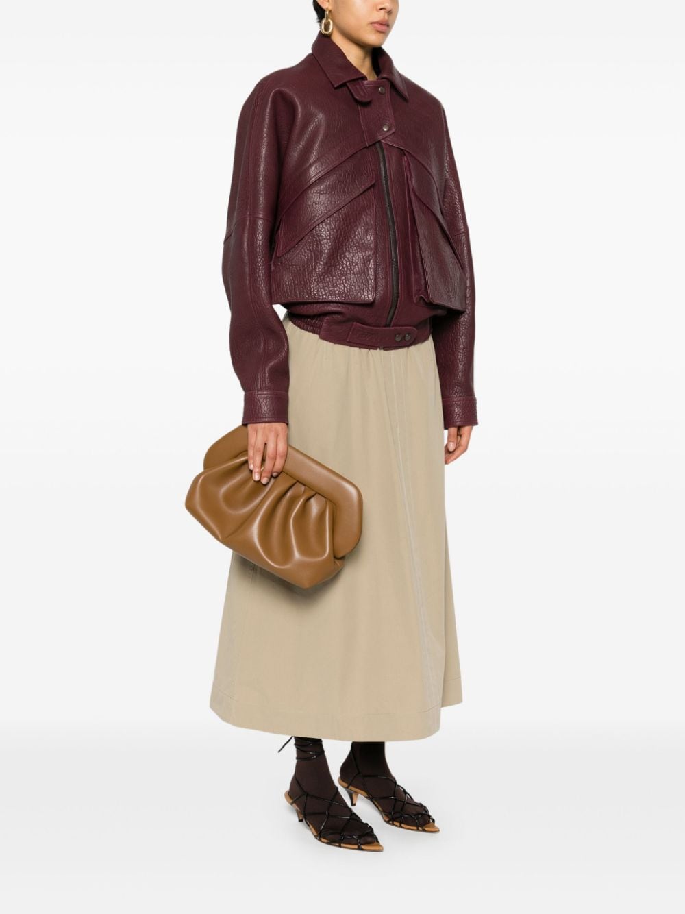 Themoire Bags Brown Polyurethane