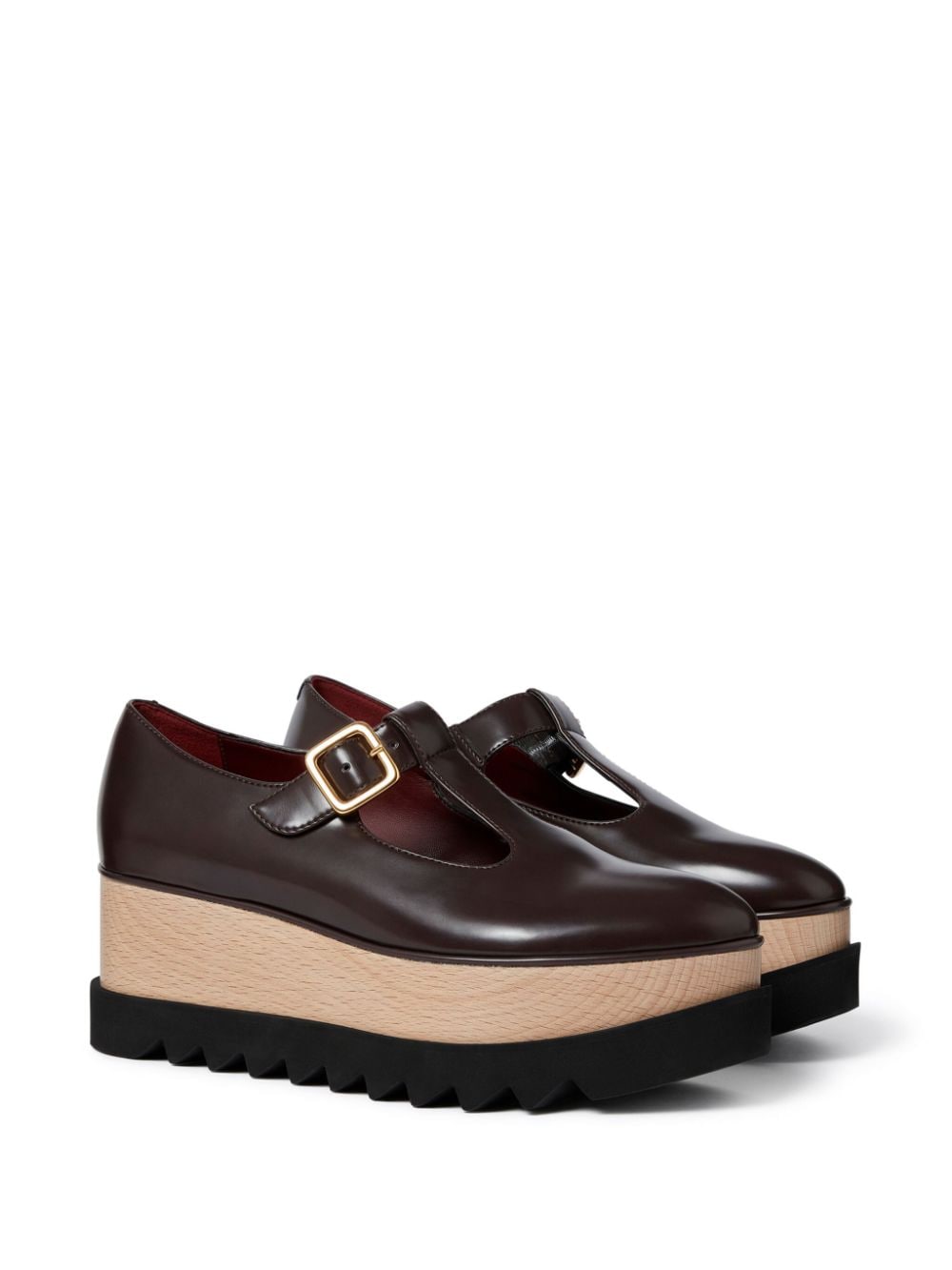 Stella Mccartney Flat Shoes Brown Lining: Polyurethane
