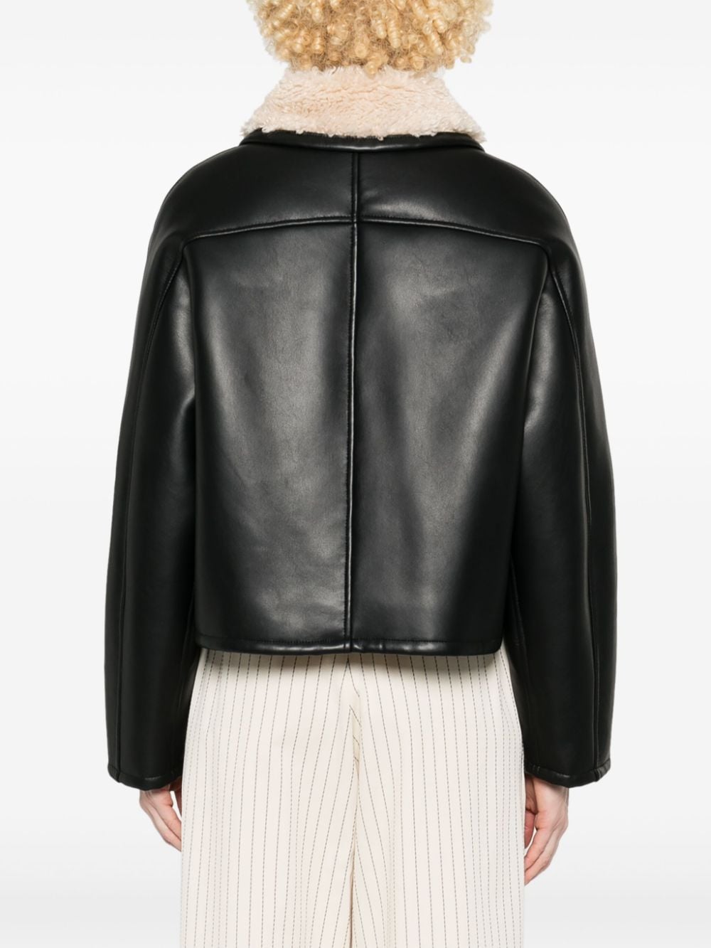 Semicouture Jackets Black Outer: Polyurethane