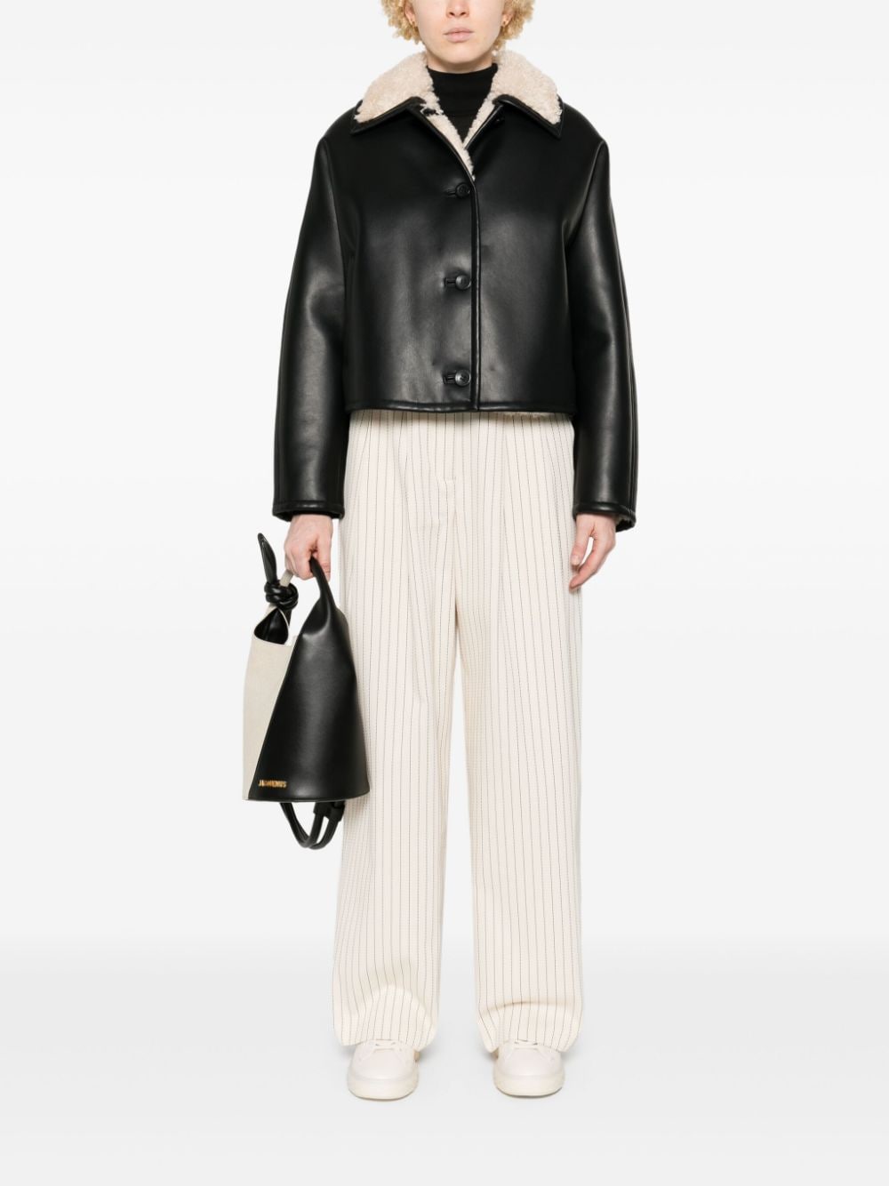 Semicouture Jackets Black Outer: Polyurethane