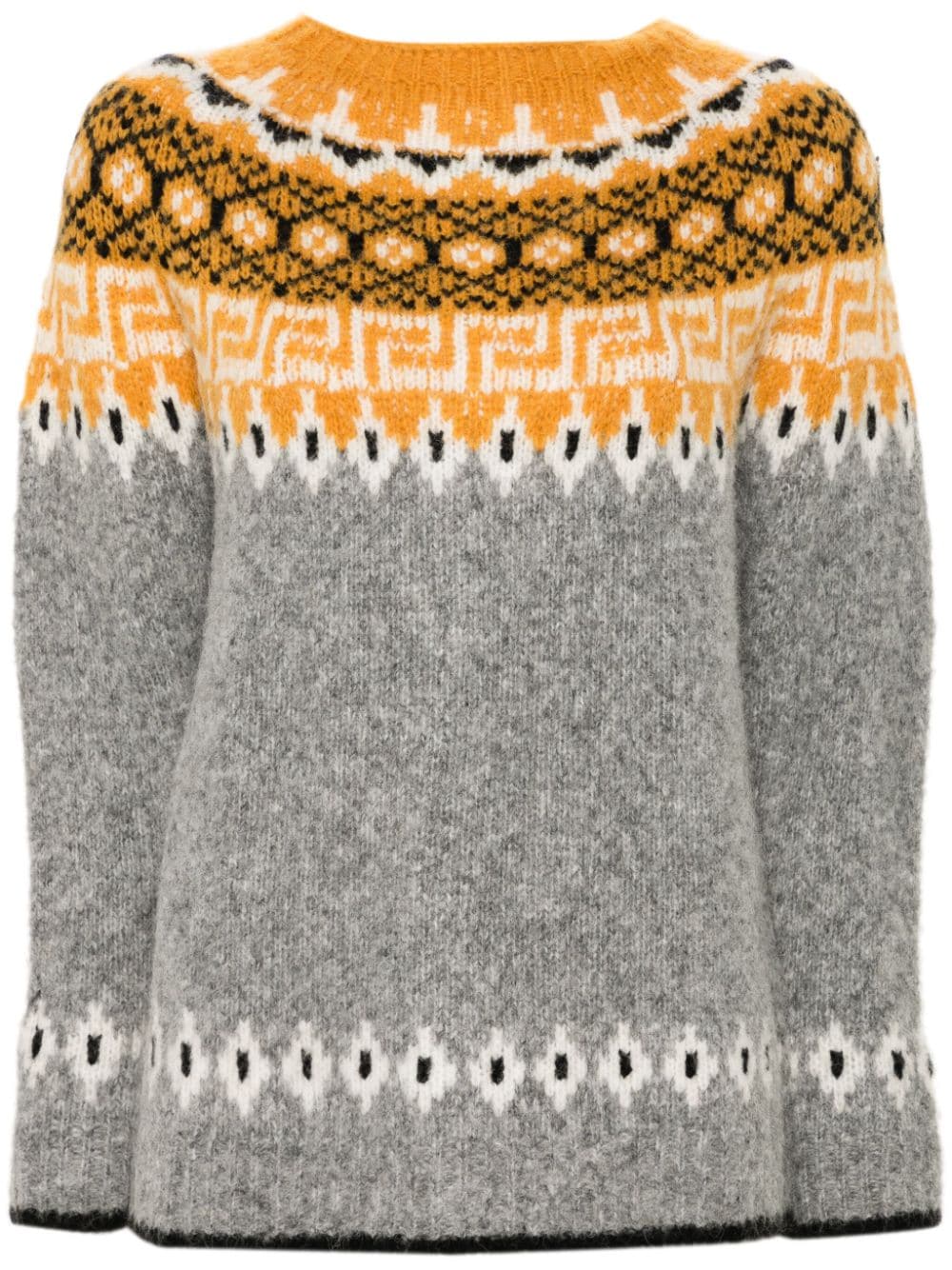 Semicouture Sweaters Grey Polyester