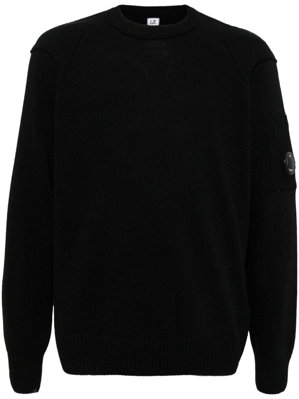 C.p.company Sweaters Black Wool