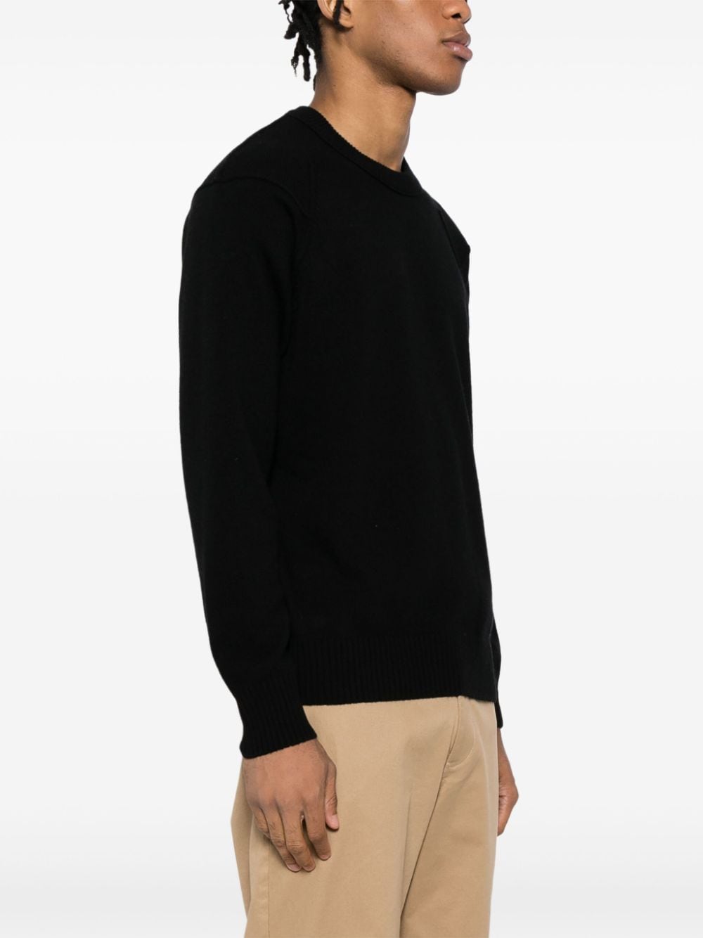 C.p.company Sweaters Black Wool