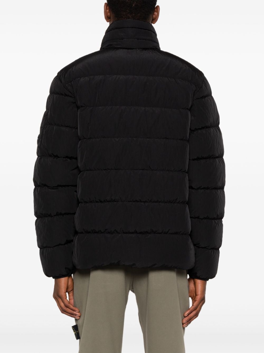 C.p.company Coats Black Lining: Polyester