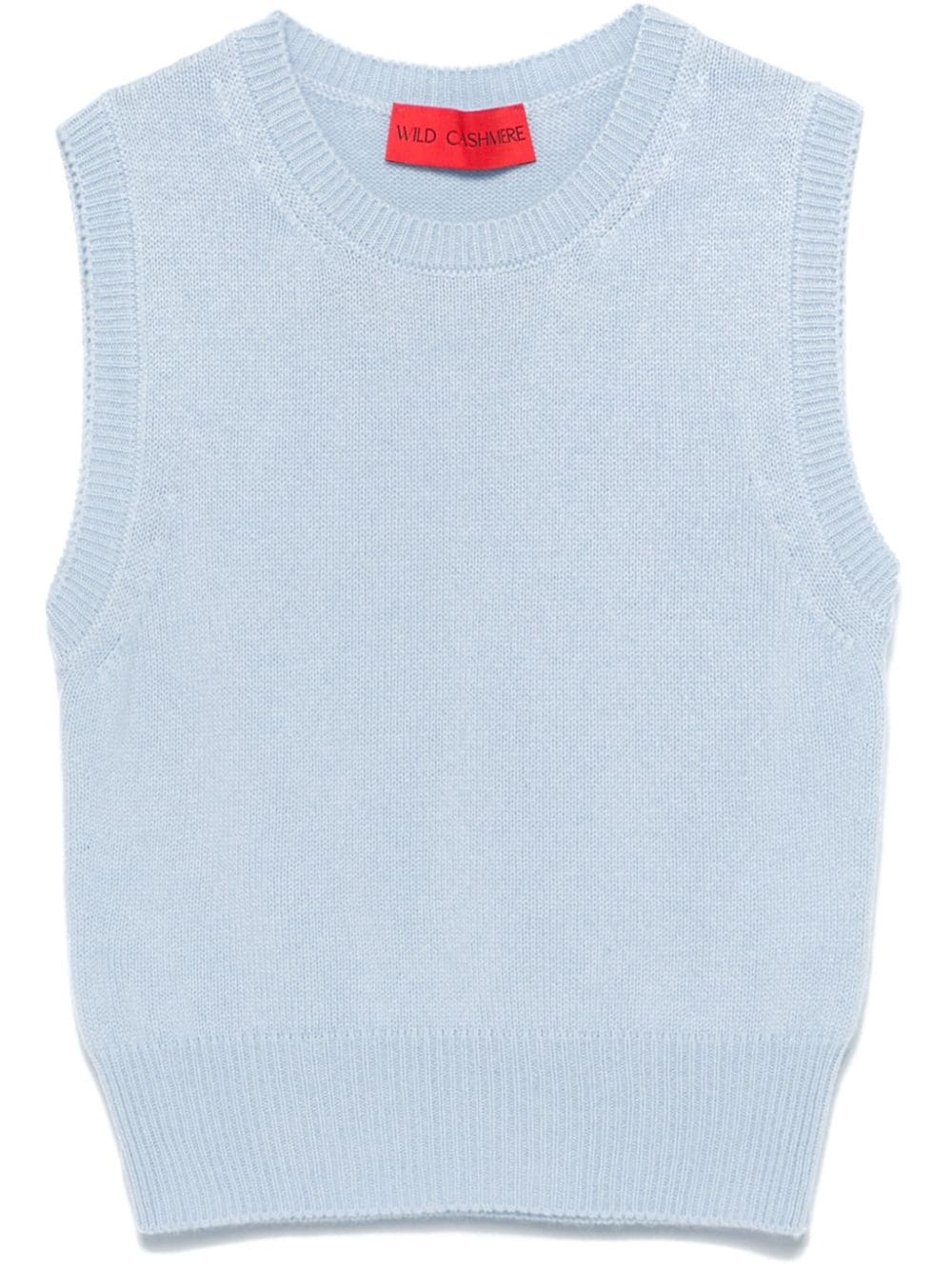 Wild Cashmere Top Clear Blue