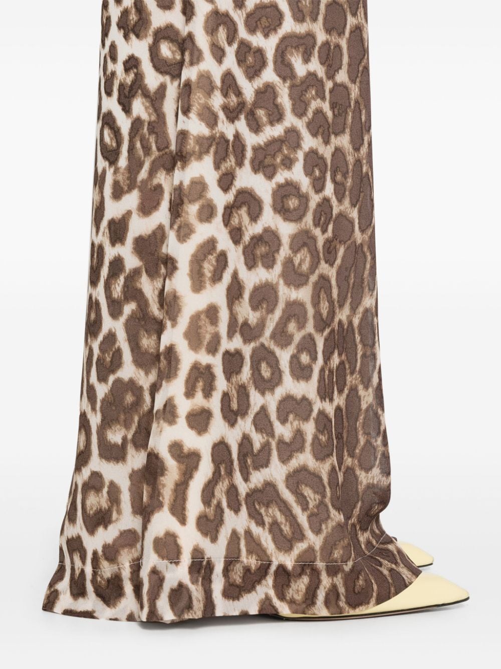 Zimmermann Trousers Brown Viscose