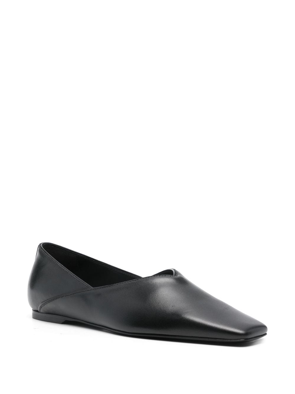 Toteme Main Flat Shoes Black