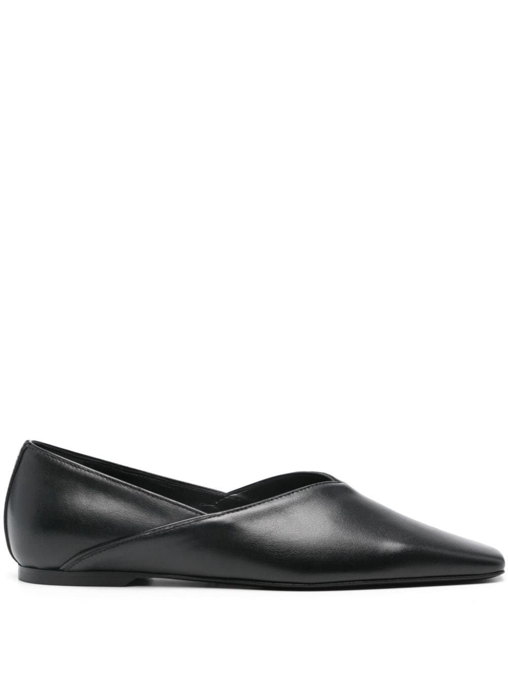 Toteme Main Flat Shoes Black
