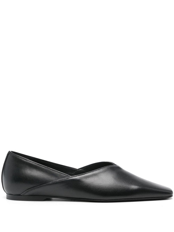 Toteme Main Flat Shoes Black