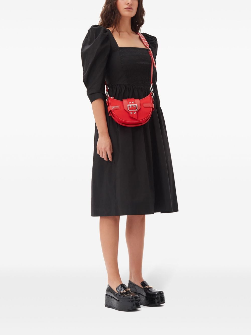 Ganni Bags Red Nylon