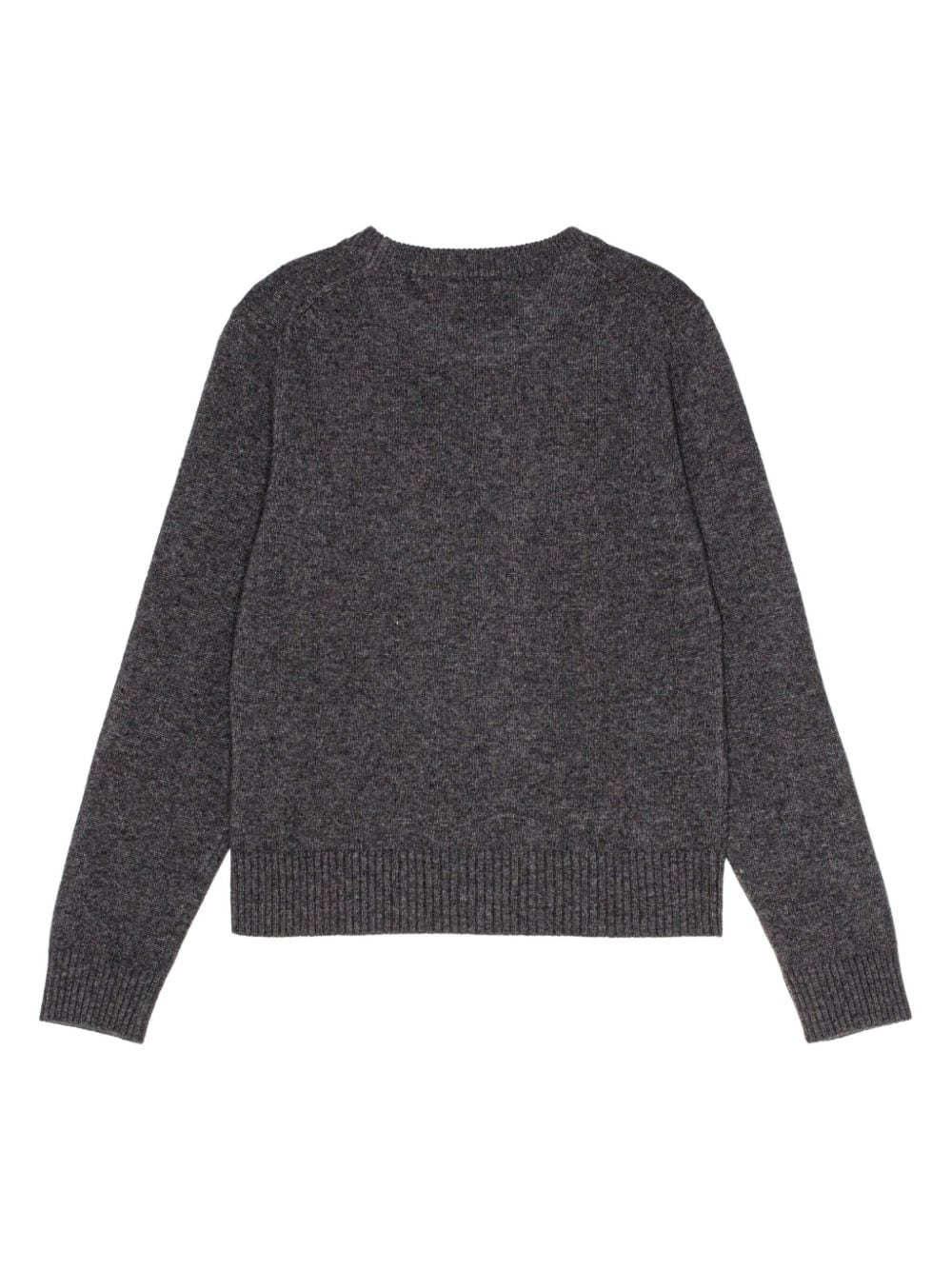 Ganni Sweaters Grey Wool Nylon