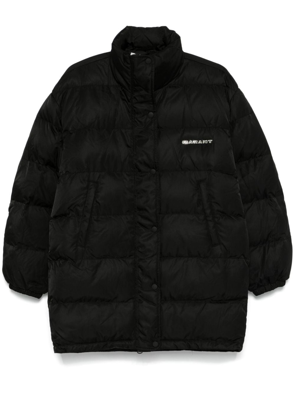 Marant Etoile Coats Black Polyamide