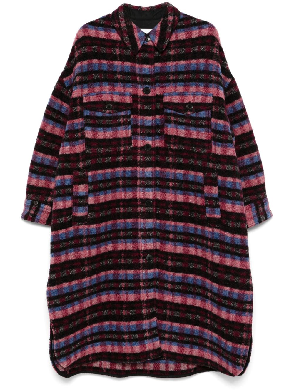 Marant Etoile Coats Pink Wool