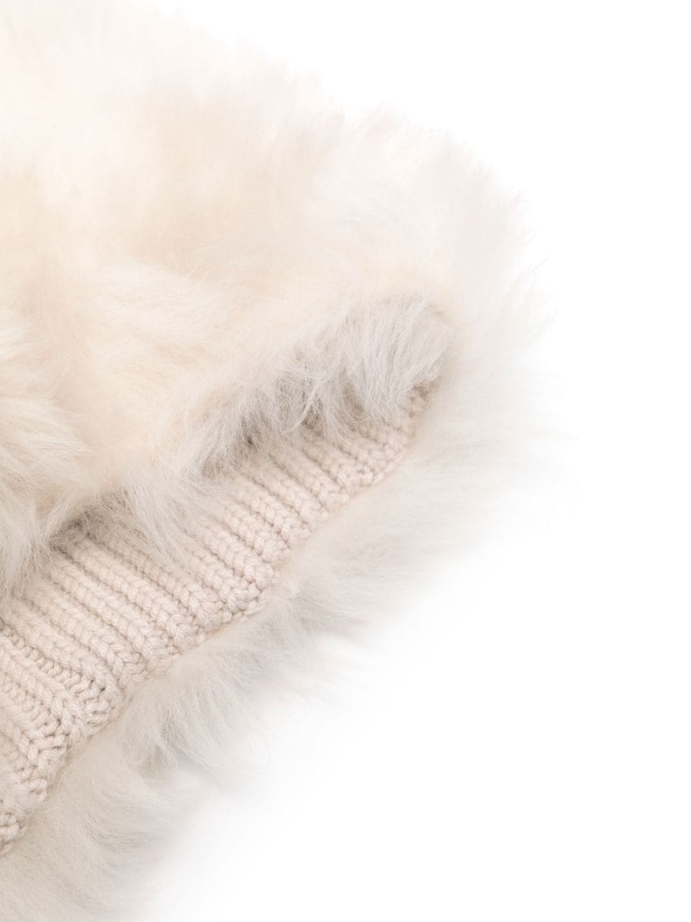 Fabiana Filippi Scarfs White Sheep Skin/shearling