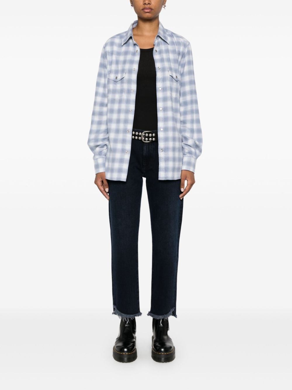 Seven Jeans Blue Cotton
