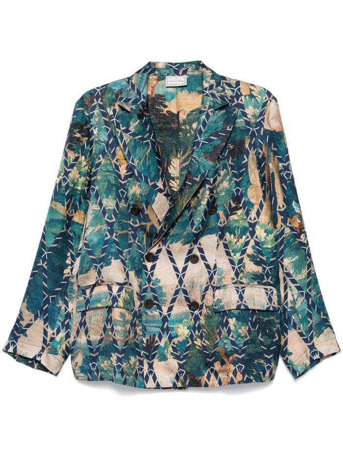 Pierre Louis Mascia Jackets Beige Silk