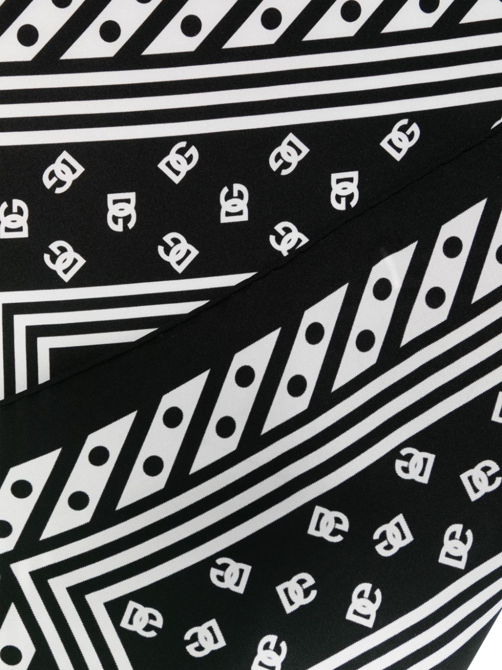 Dolce & Gabbana Scarfs Black Silk