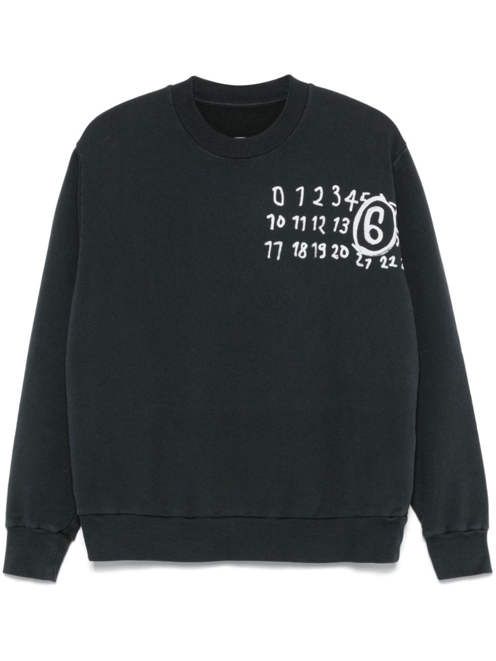Mm6 Maison Margiela Sweaters Black Cotton