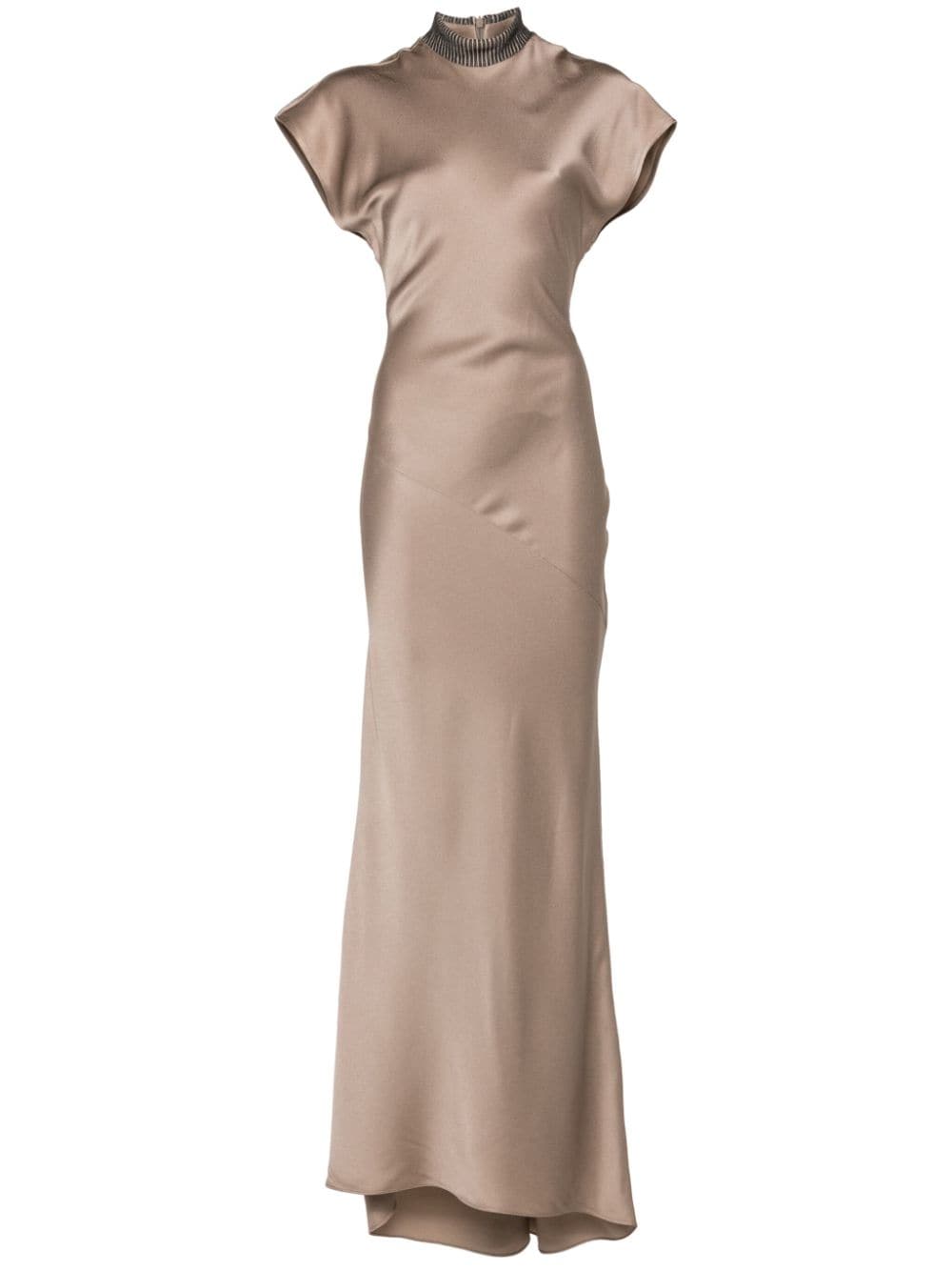Brunello Cucinelli Dresses Tortora Acette Viscose Elastane