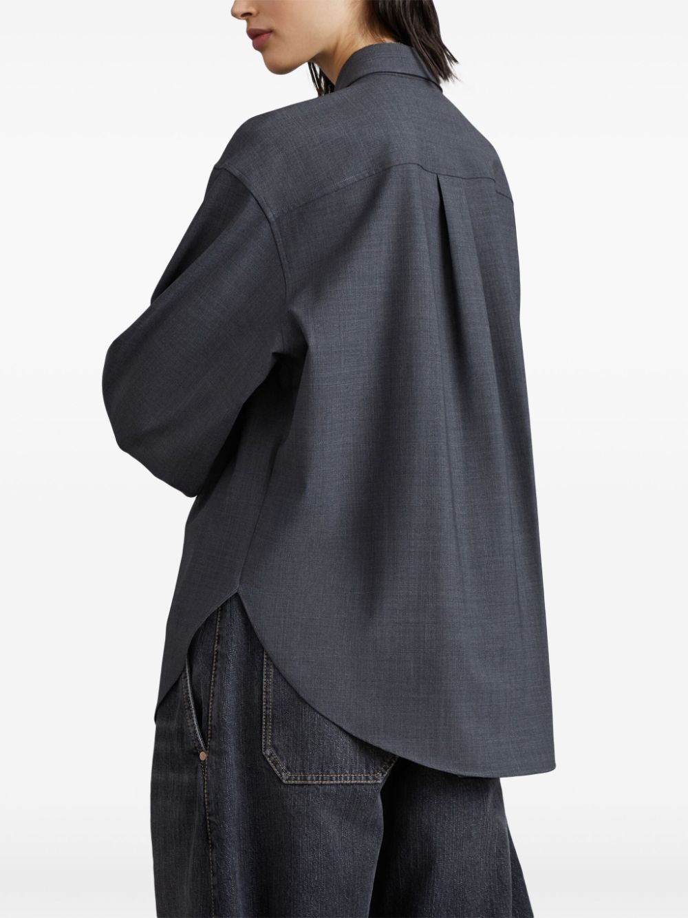 Brunello Cucinelli Shirts Grigio
