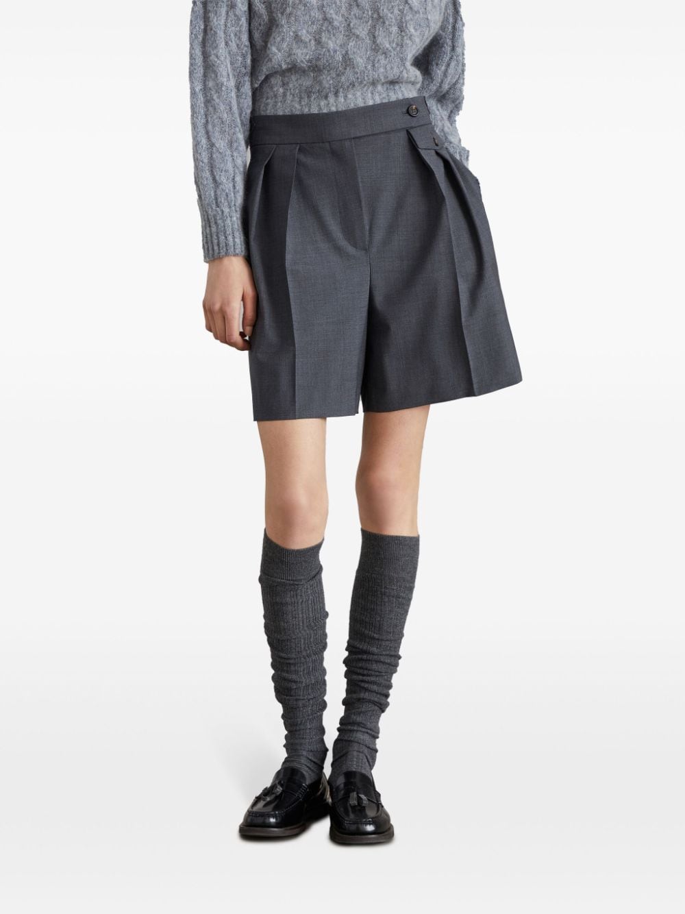 Brunello Cucinelli Shorts Grigio