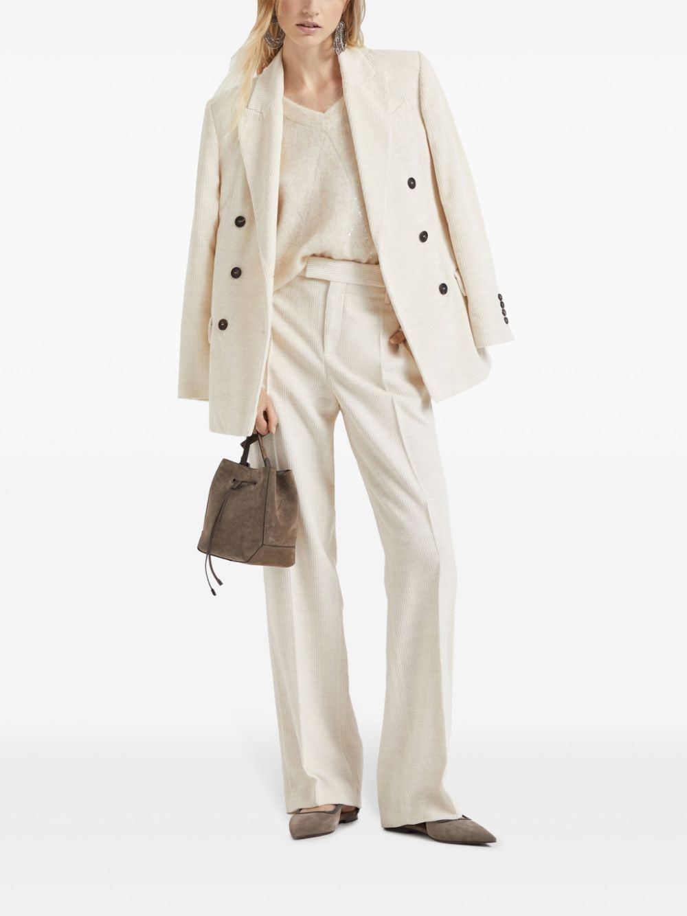 Brunello Cucinelli Sweaters Bianco