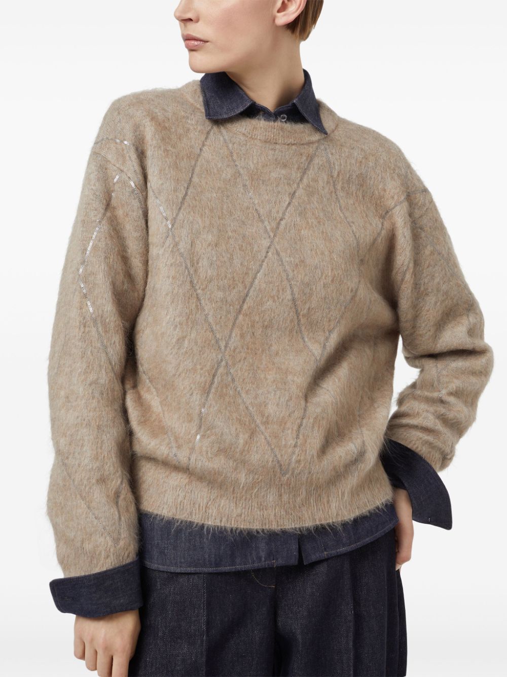 Brunello Cucinelli Sweaters Marrone