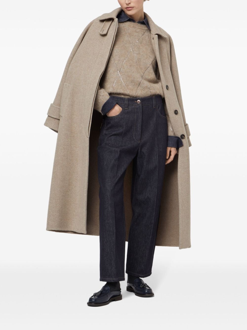 Brunello Cucinelli Sweaters Marrone