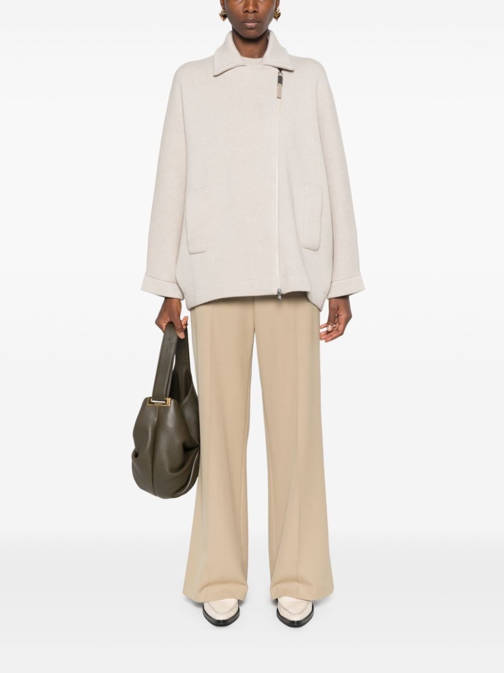 Brunello Cucinelli Sweaters Beige Cashmere