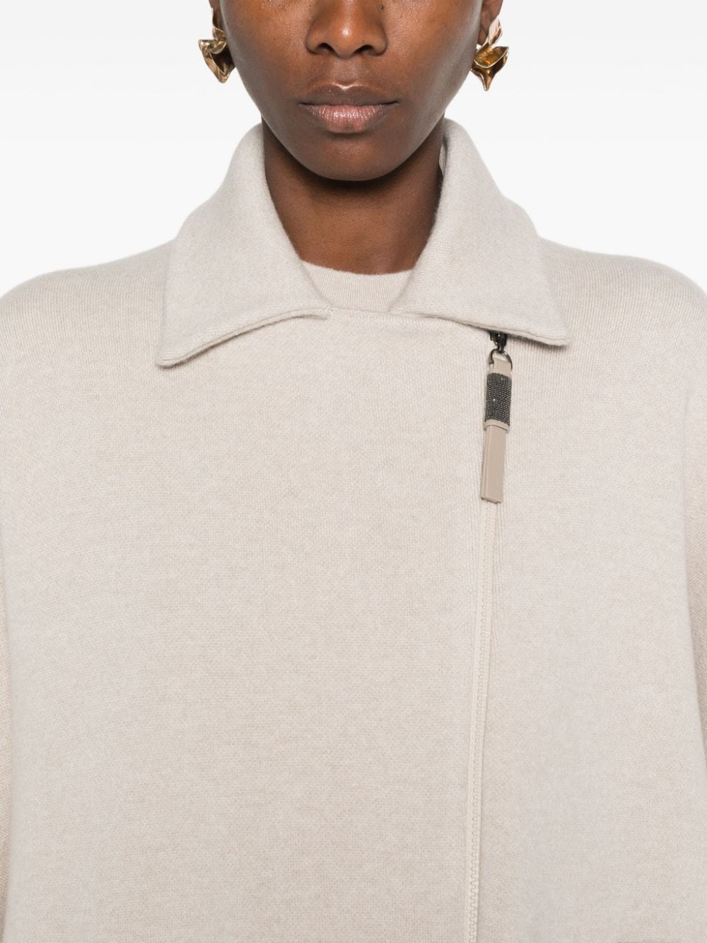 Brunello Cucinelli Sweaters Beige Cashmere