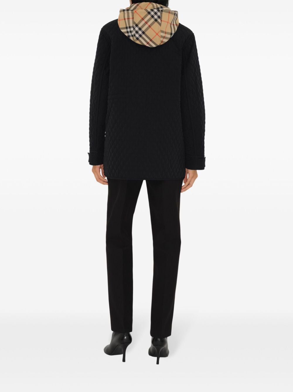 Burberry Jackets Black Nylon