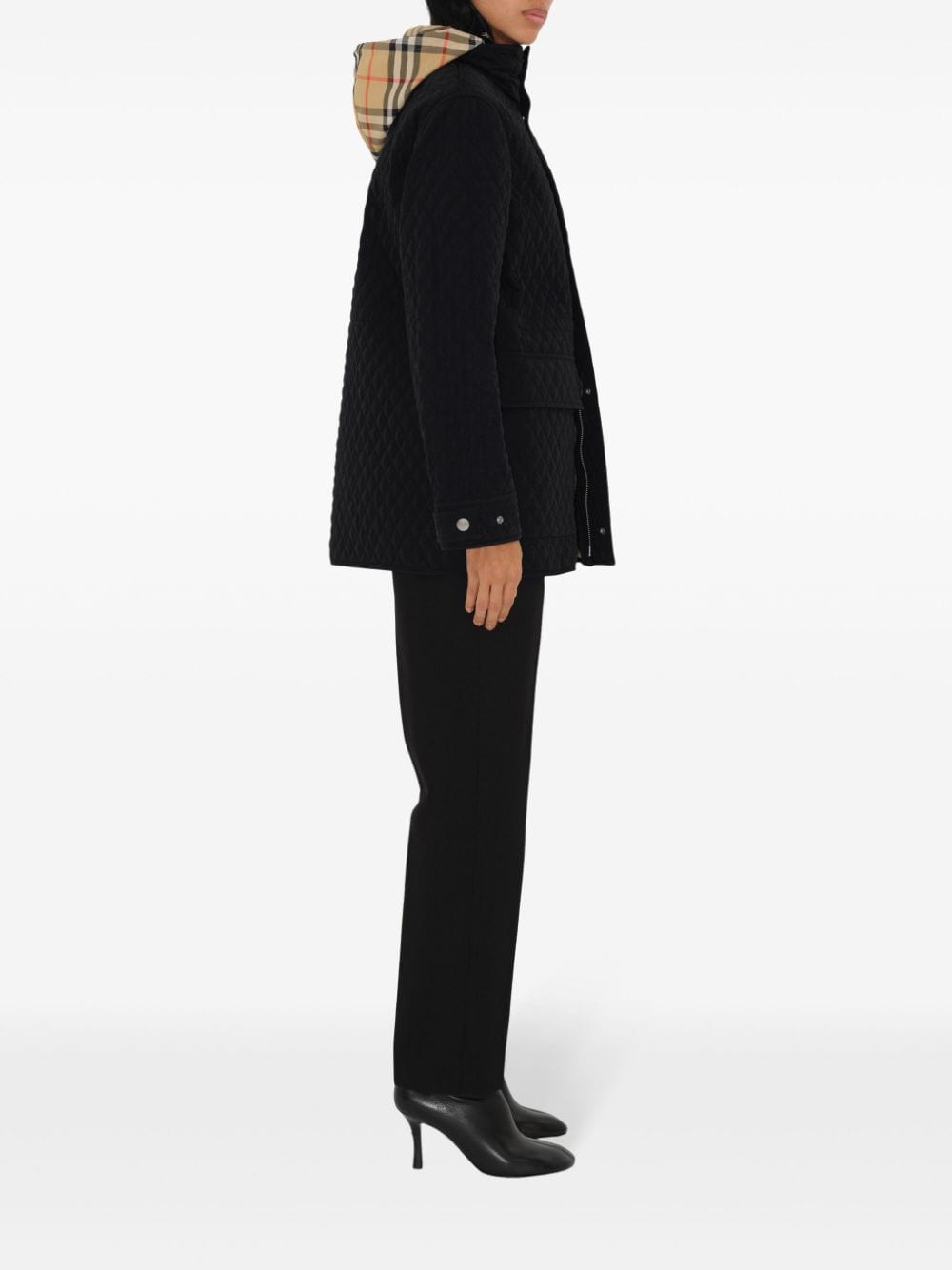 Burberry Jackets Black Nylon