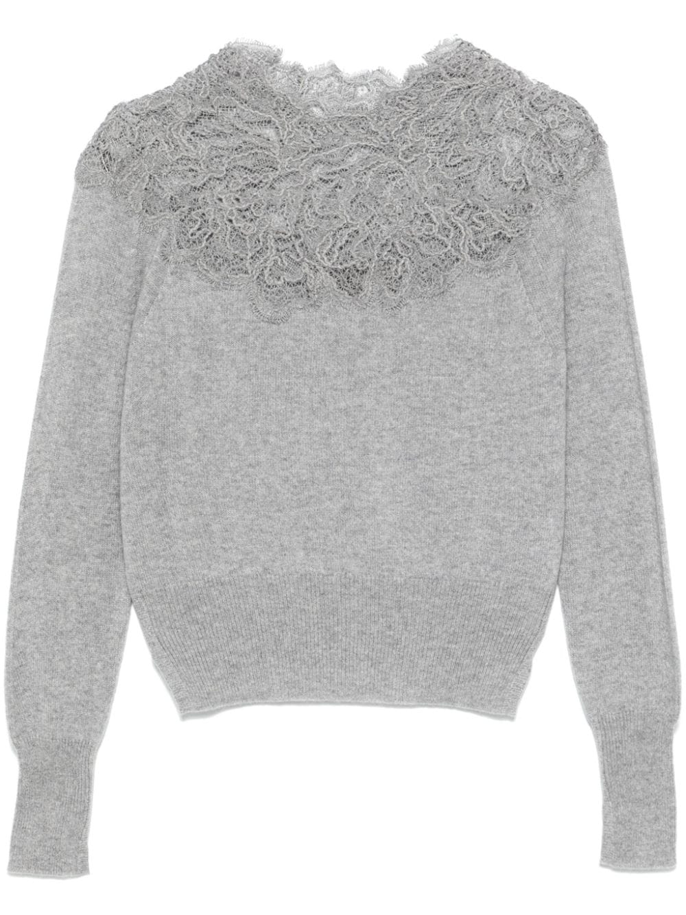 Ermanno Scervino Sweaters Grey Cashmere