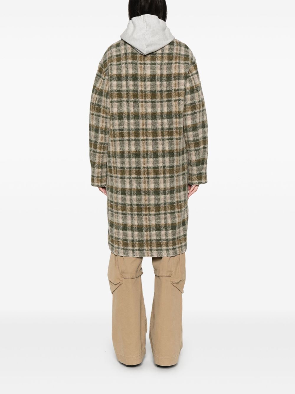 Marant Etoile Coats Kaki Outer: Wool