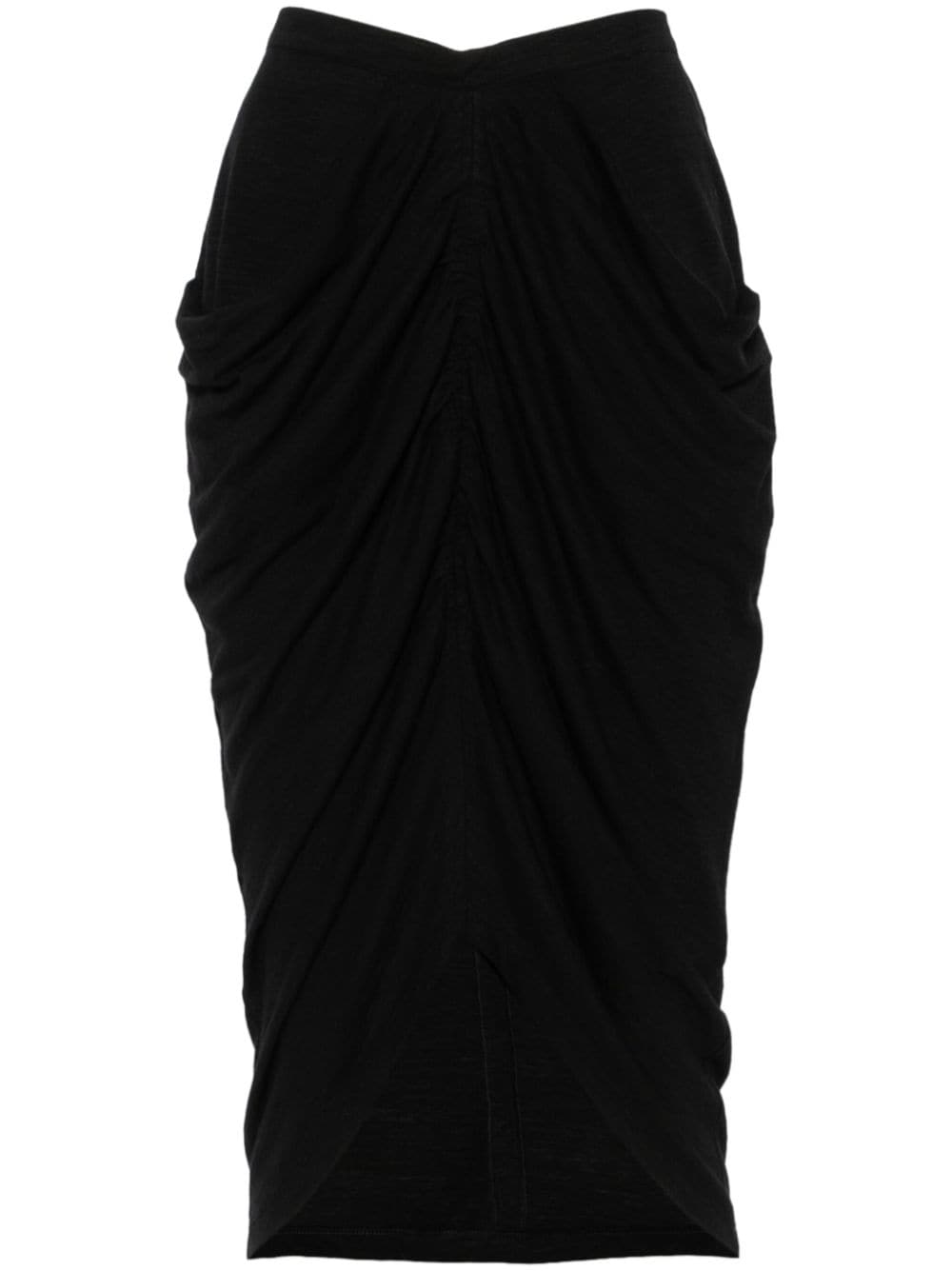 MARANT ETOILE Skirts Black Polyamide Linen Virgin Wool