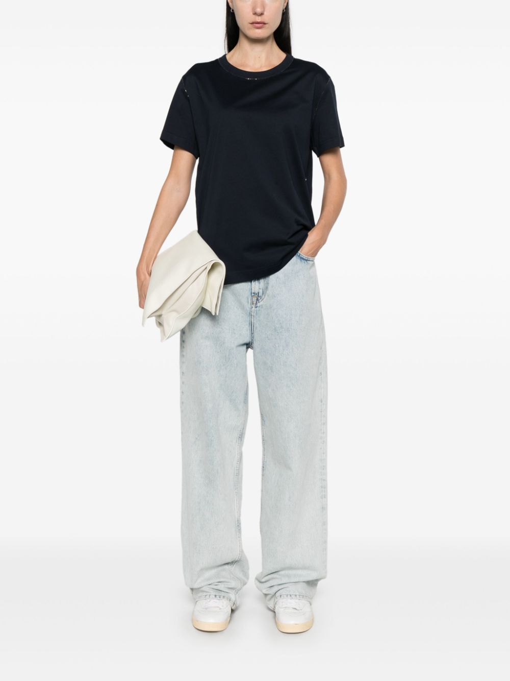 Fabiana Filippi T-Shirts And Polos Blue Eco Brass