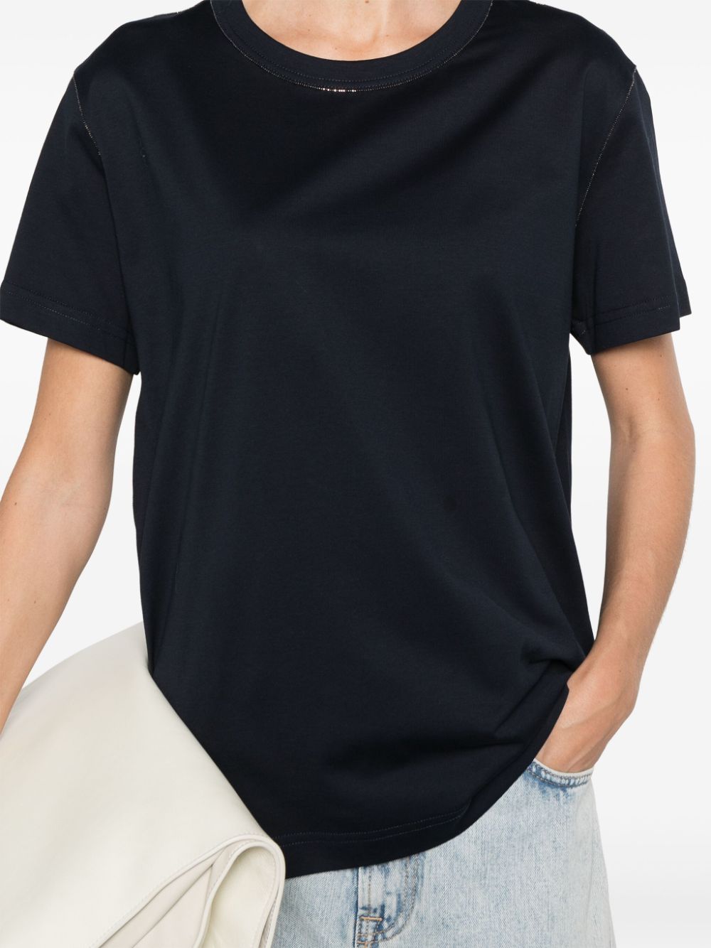 Fabiana Filippi T-Shirts And Polos Blue Eco Brass