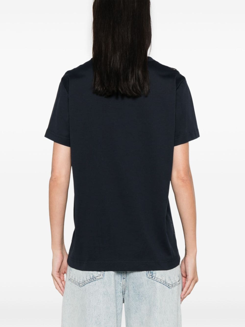 Fabiana Filippi T-Shirts And Polos Blue Eco Brass