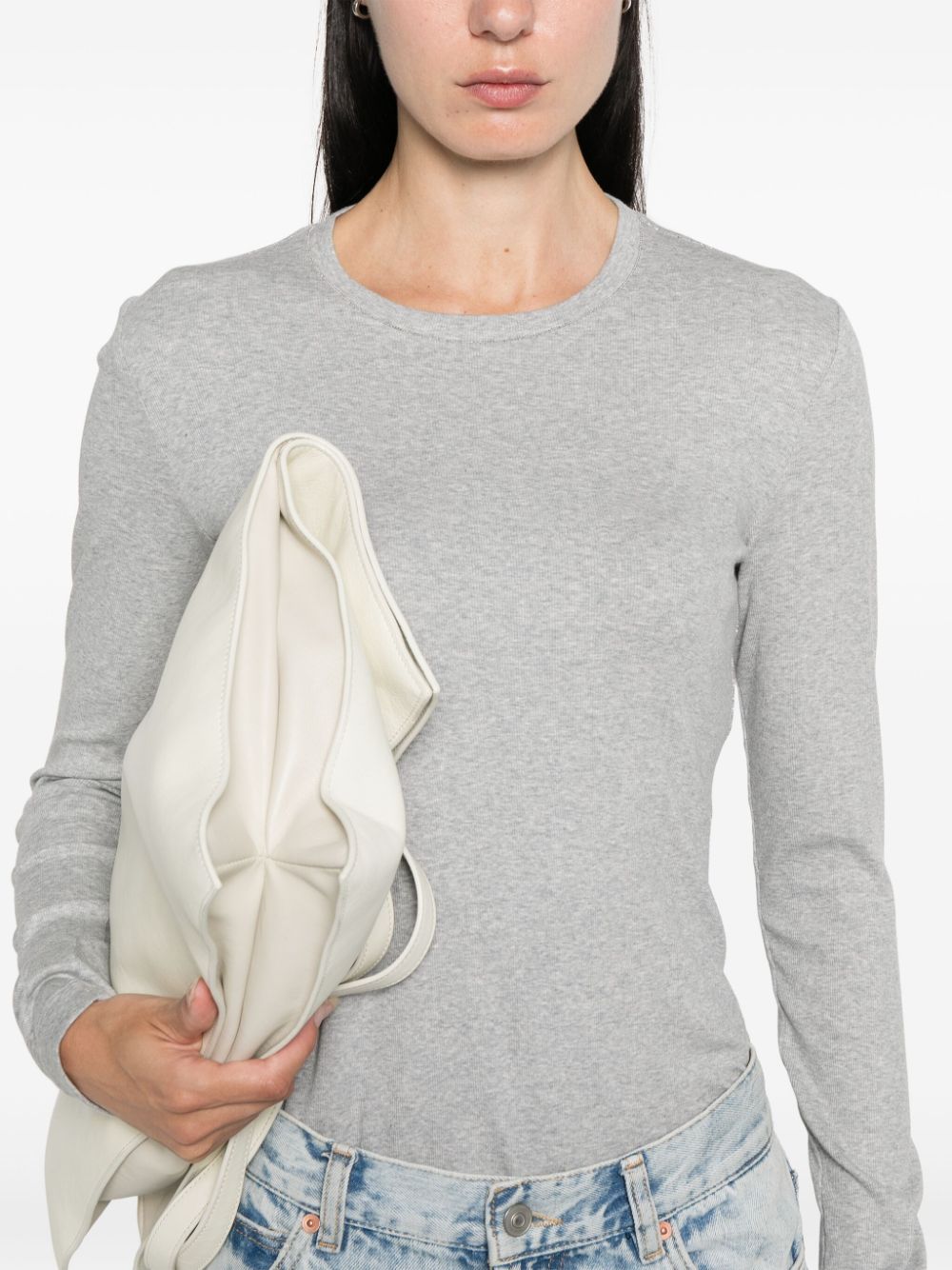 Fabiana Filippi T-Shirts And Polos Grey Eco Brass