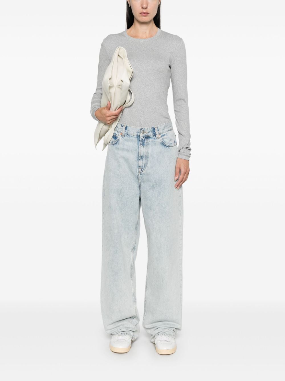 Fabiana Filippi T-Shirts And Polos Grey Eco Brass