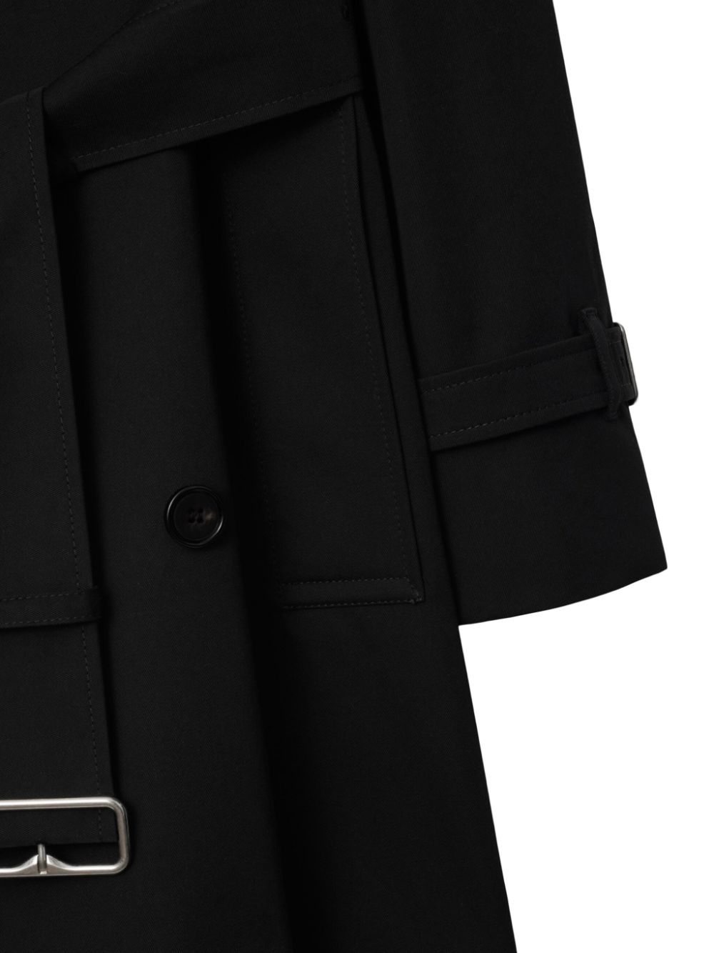 Burberry Coats Black Lining: Viscose