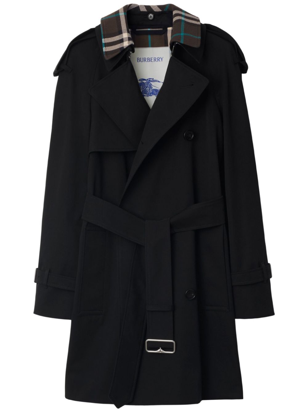 Burberry Coats Black Lining: Viscose