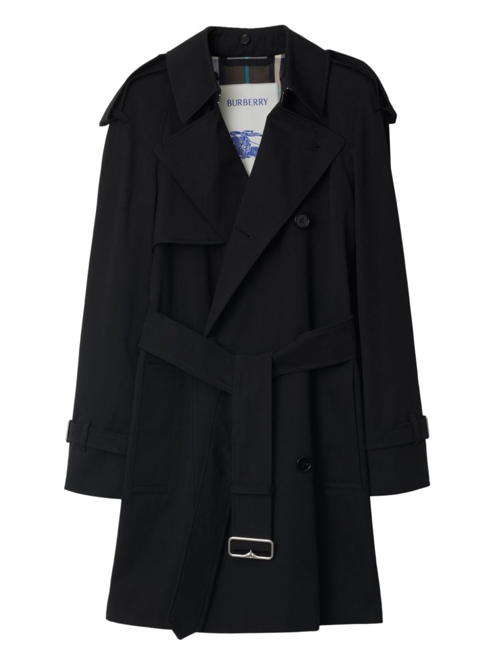 Burberry Coats Black Lining: Viscose