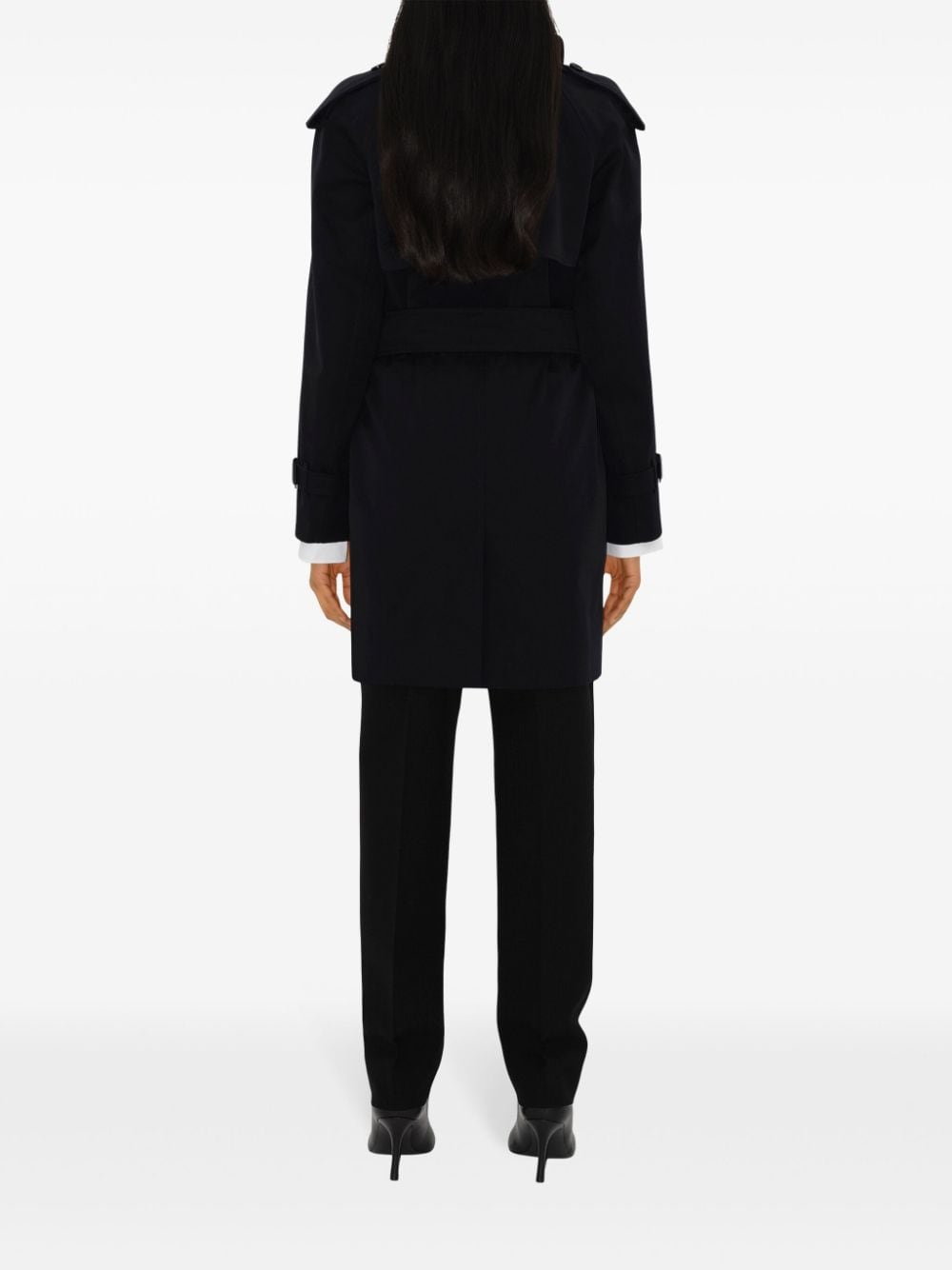 Burberry Coats Black Lining: Viscose