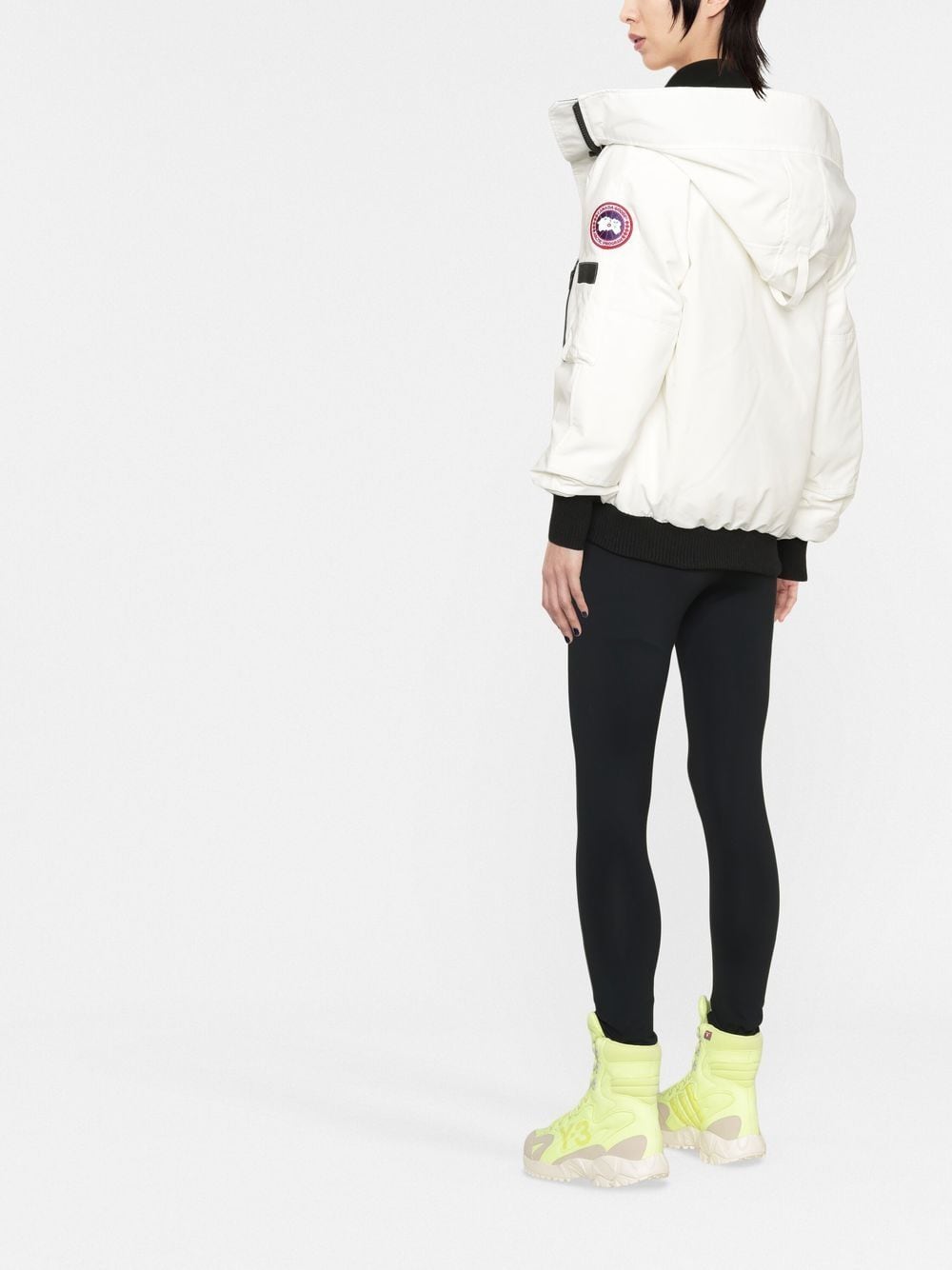 Canada Goose Coats White Outer: Polyester