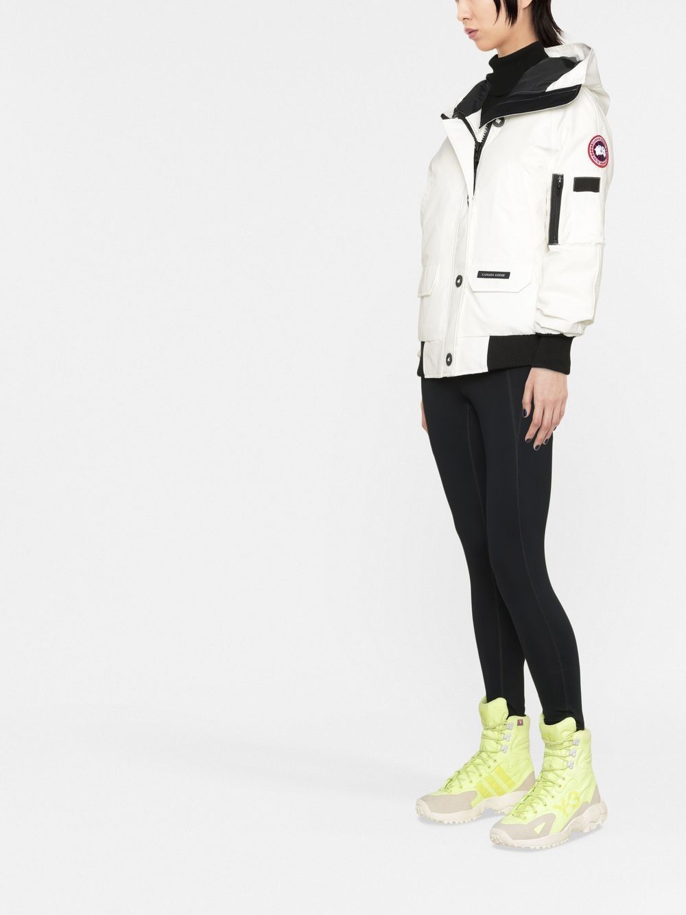 Canada Goose Coats White Outer: Polyester
