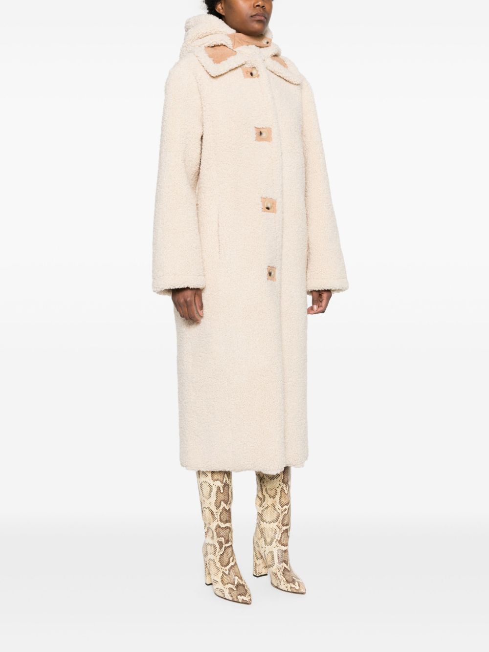 Forte Coats Ivory Synthetic->polyester100.0 %